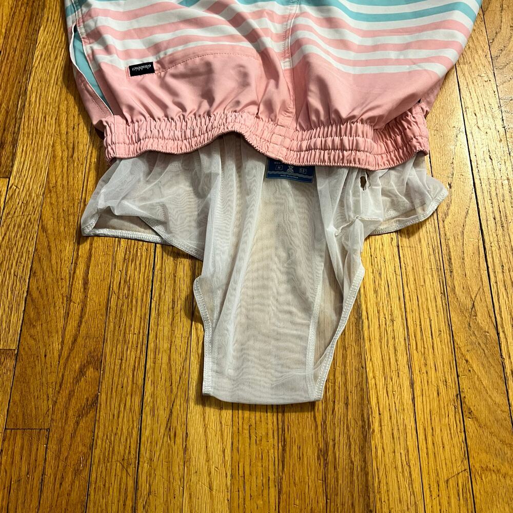 Chubbies Swim Trunk Mens Medium Striped 5.5” Mesh Lined Shorts ** - Picture 4 of 9